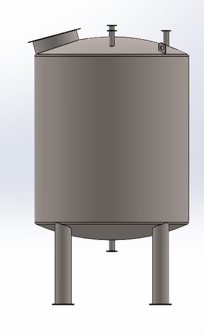 Ribbon Blender Mixer Alternate View